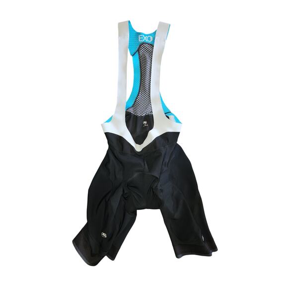 Giordana Men's Black EXO System Bib Bike Padded cycling Shorts Size Med - Picture 2 of 9